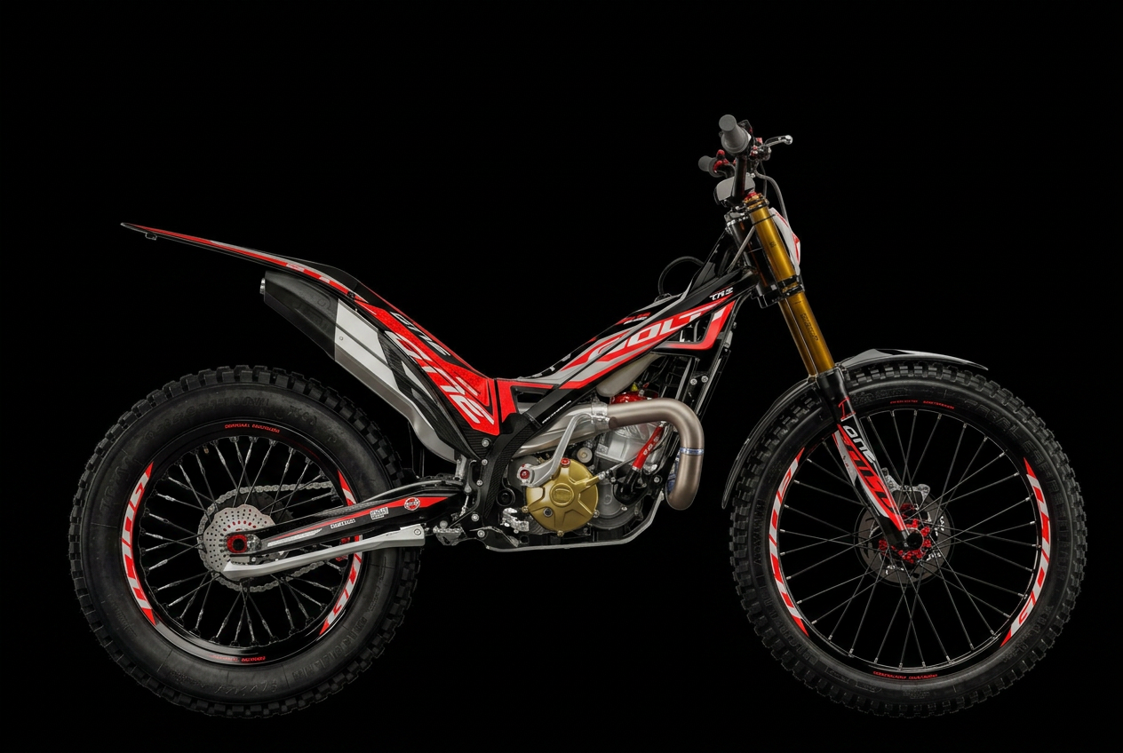 TRS trials motorcycle